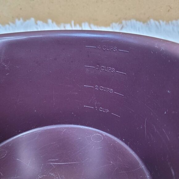 Pampered Chef Purple Microwave Steamer Rice Cooker 4 Cup 1 Qt w/ Locking… - Picture 5 of 7